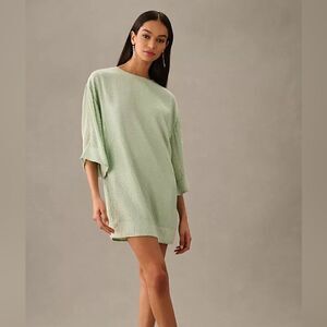 Anthropologie Let Me Be Sequin Shift Mini Dress NWT